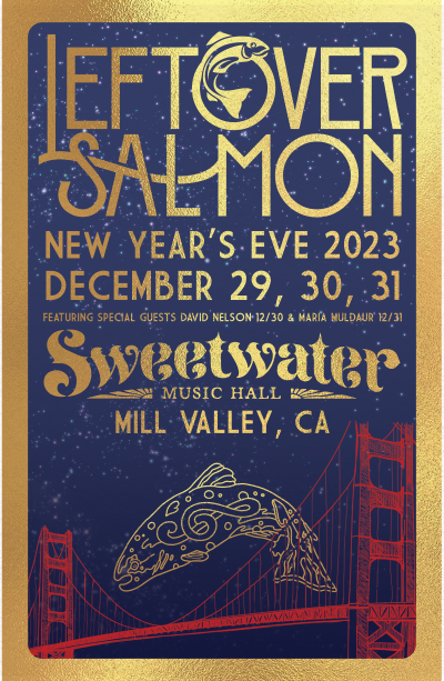 Leftover Salmon new year's eve sweetwater poster